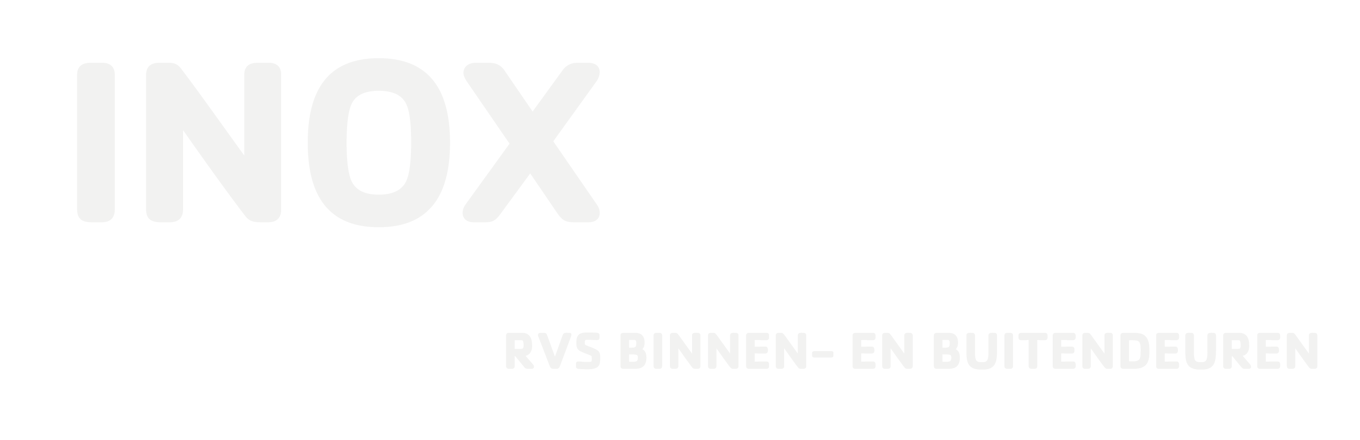 Logo Inoxdoors Wit PNG